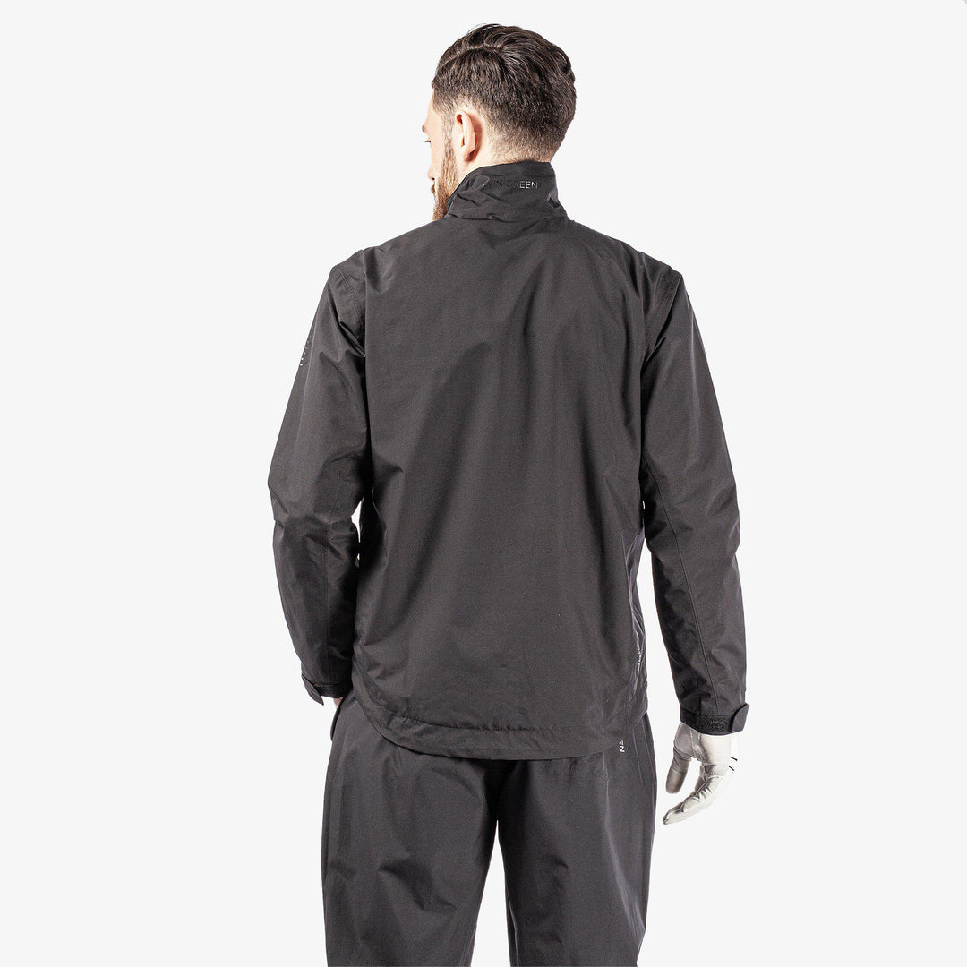 Arlie is a Waterproof golf jacket for Men in the color Black(5)