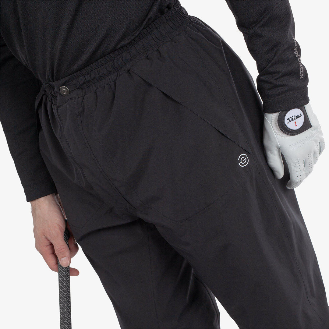 Andy is a Waterproof golf pants for Men in the color Black(3)