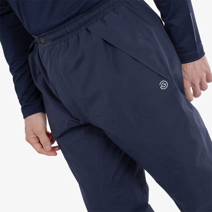 Andy is a Waterproof golf pants for Men in the color Navy(3)