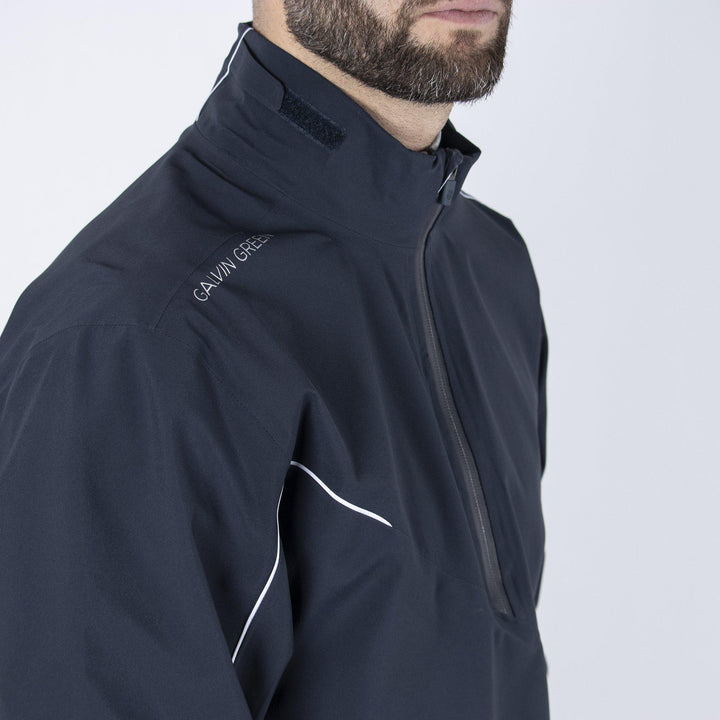 Aden is a Waterproof jacket for Men in the color Navy(3)