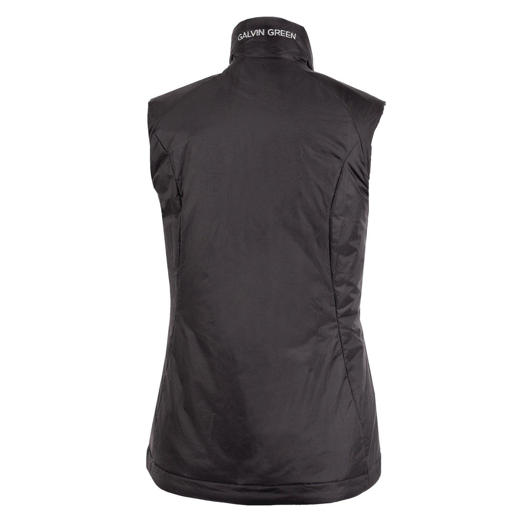 Lizl is a Windproof and water repellent golf vest for Women in the color Black(2)