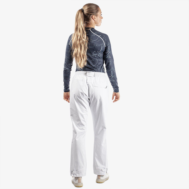 Alina is a Waterproof golf pants for Women in the color White(7)