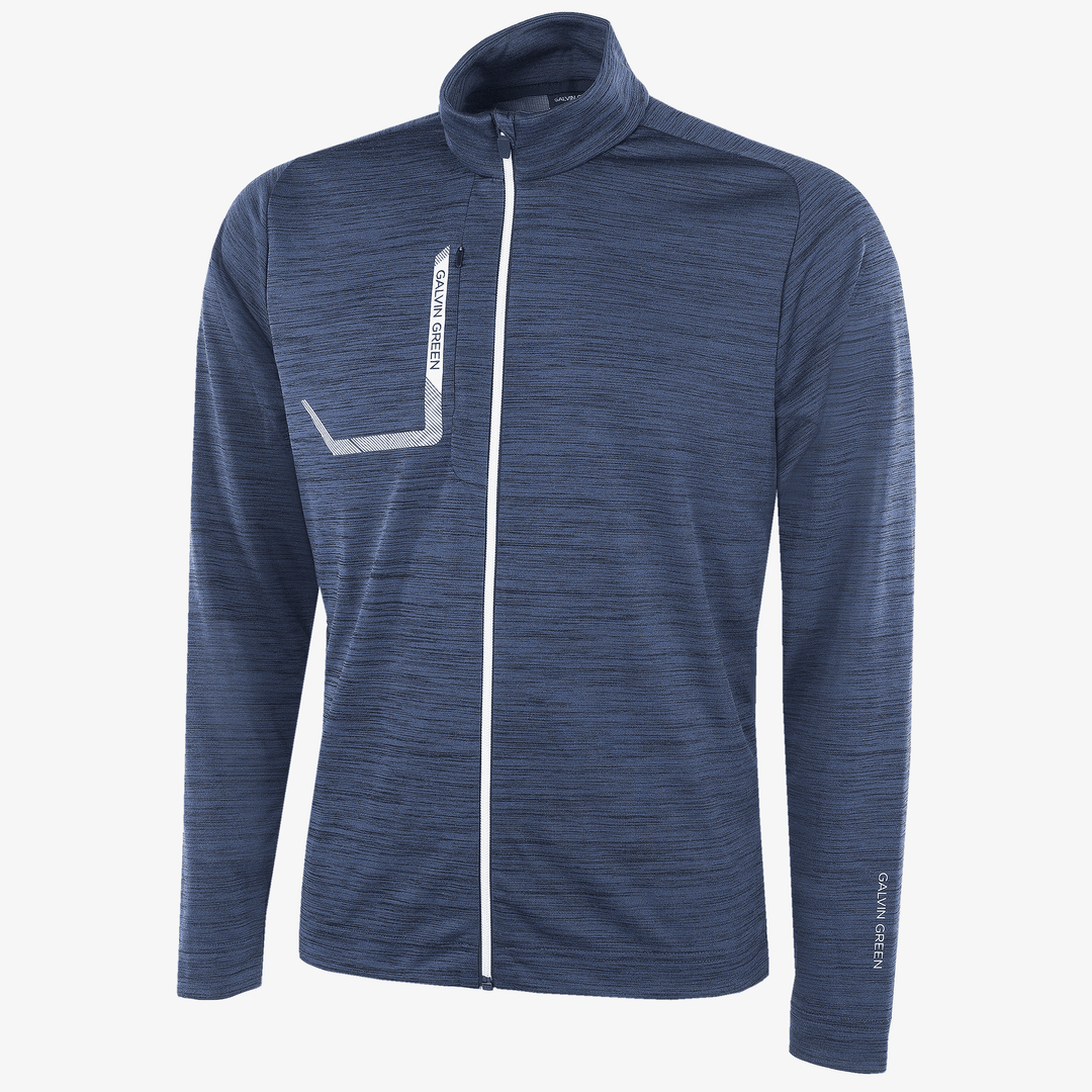 Dennis is a Insulating golf mid layer for Men in the color Navy(0)