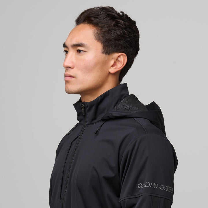 Luke is a Windbreaker jacket for Men in the color Black(5)