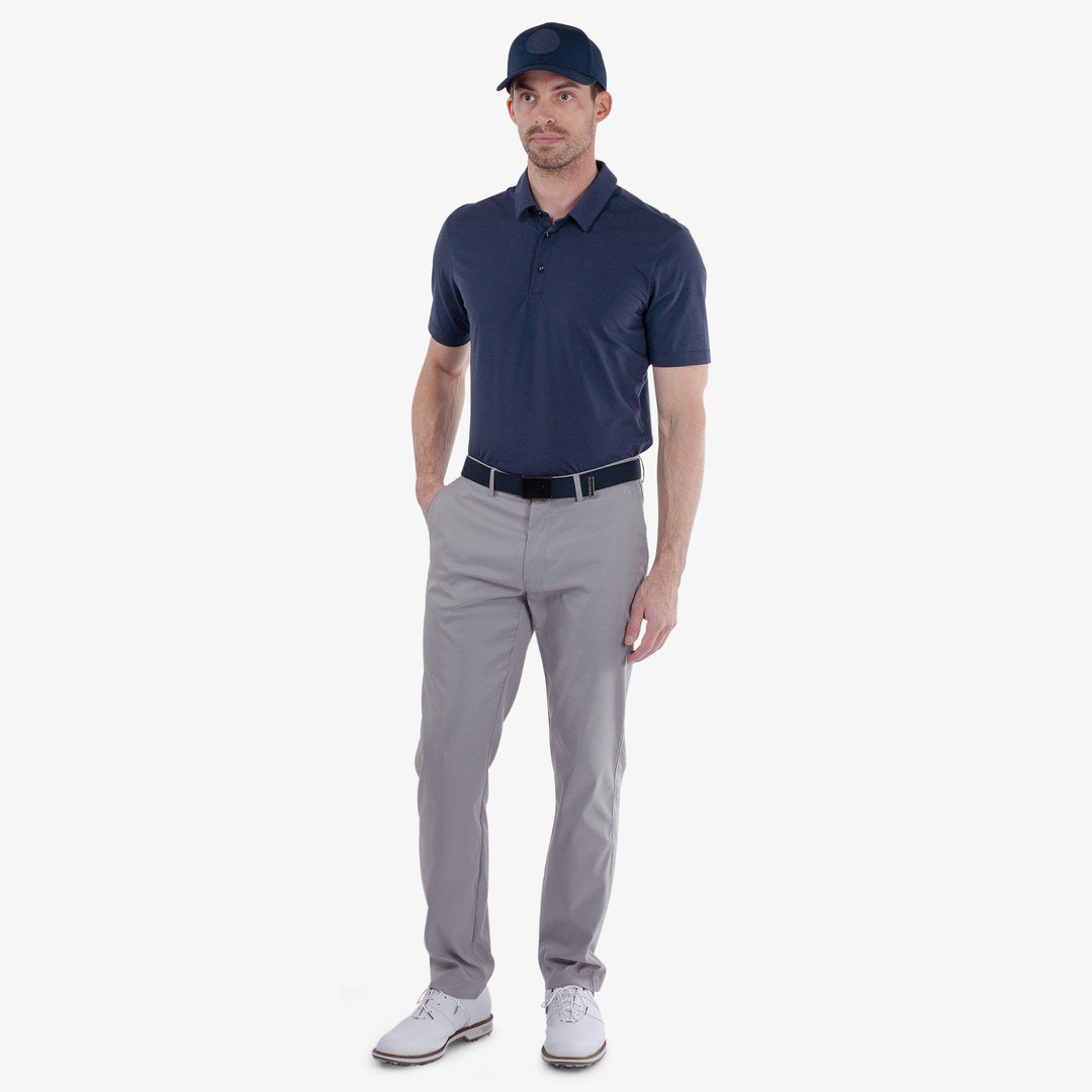 Noah is a Breathable golf pants for Men in the color Sharkskin(2)