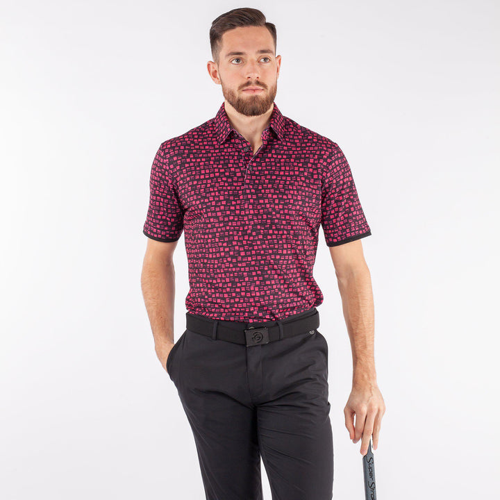 Mack is a Breathable short sleeve shirt for Men in the color Sugar Coral(1)