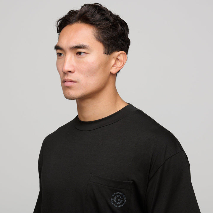 Mason  is a Breathable short sleeve shirt for Men in the color Black(3)