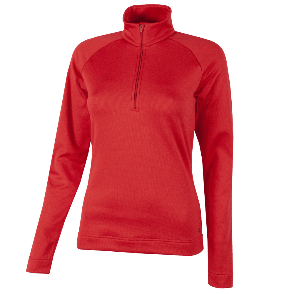 Dolly is a Insulating mid golf layer for Women in the color Red(0)