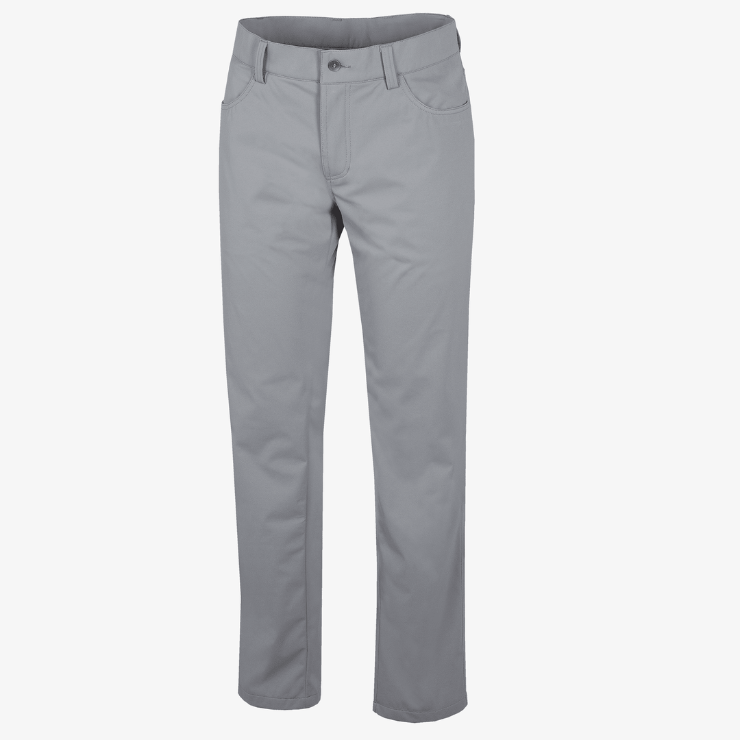 Lane is a Windproof and water repellent golf pants for Men in the color Sharkskin(0)