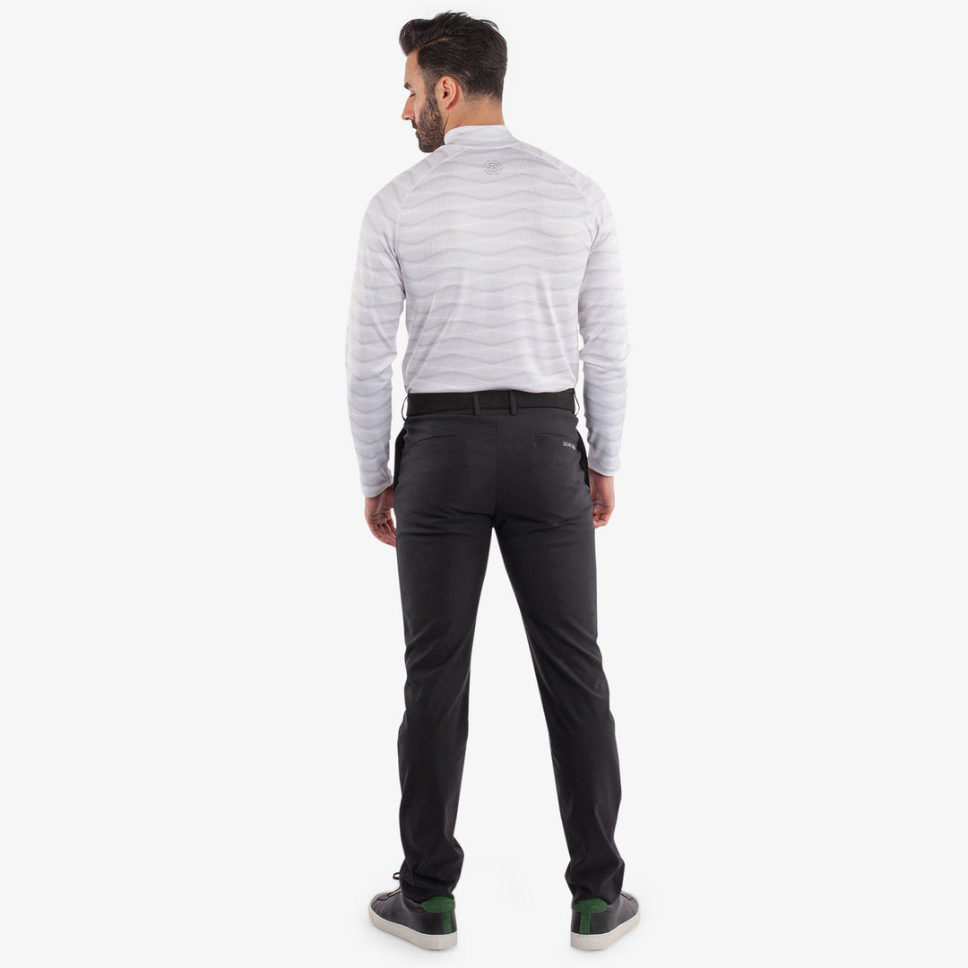 Emilio is a Thermal base layer golf top for Men in the color White/Cool Grey(6)