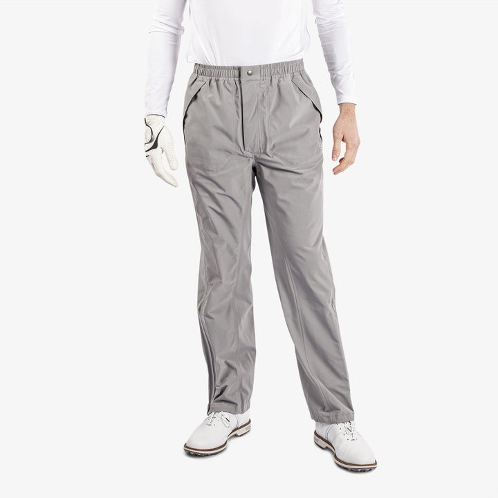 Arthur is a Waterproof golf pants for Men in the color Sharkskin(1)