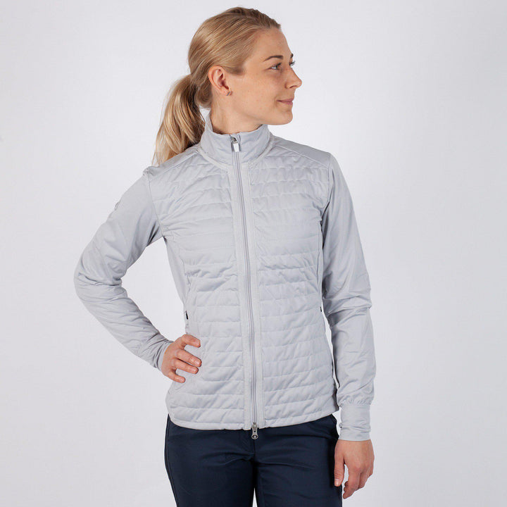 Lorene is a Windproof and water repellent golf jacket for Women in the color Cool Grey(1)