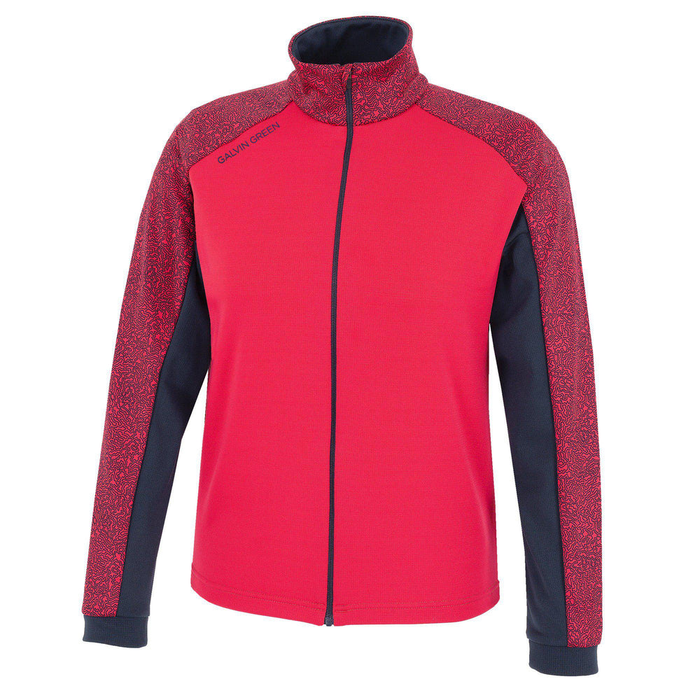 Rick is a Insulating golf mid layer for Juniors in the color Red(0)