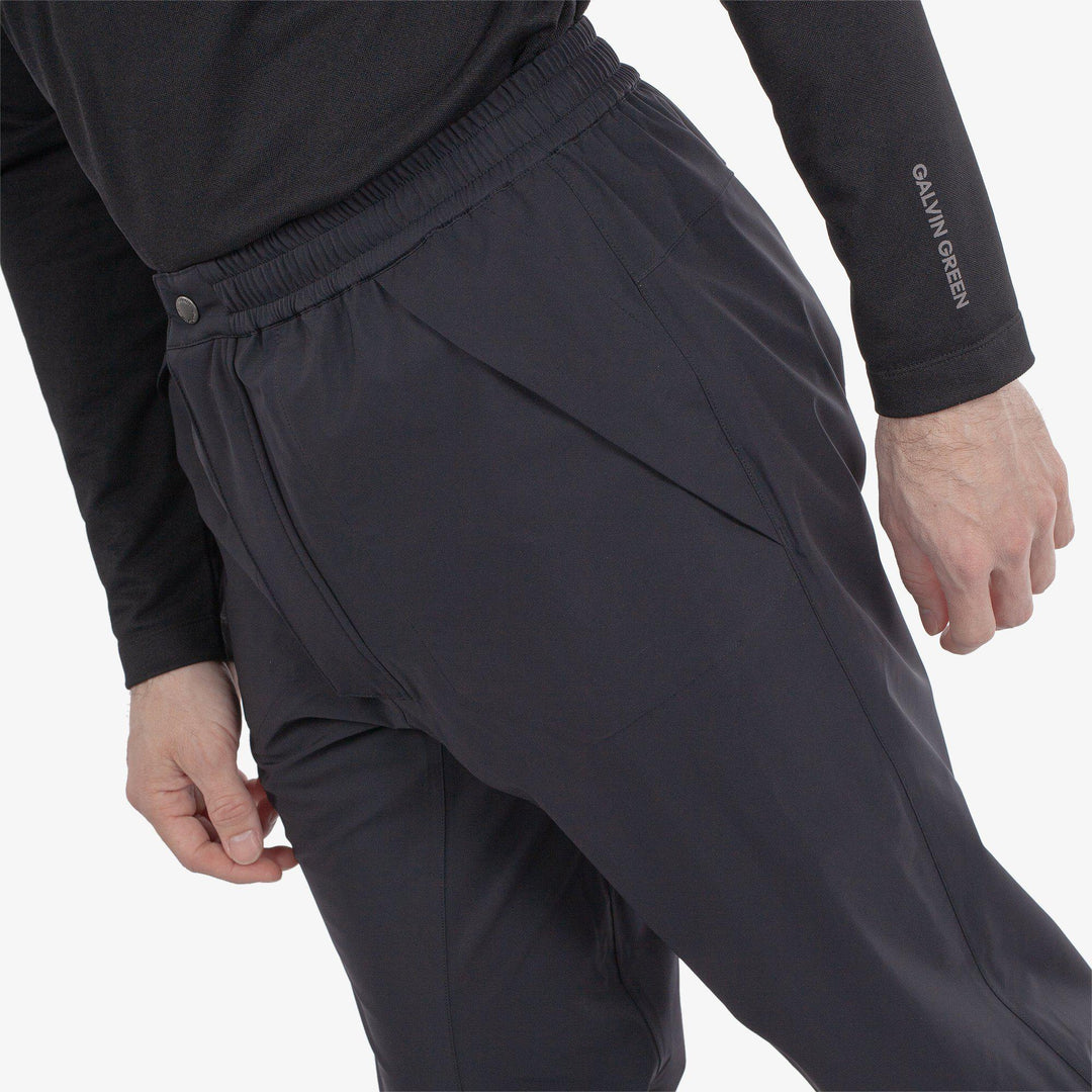 Alan is a Waterproof pants for Men in the color Black(3)