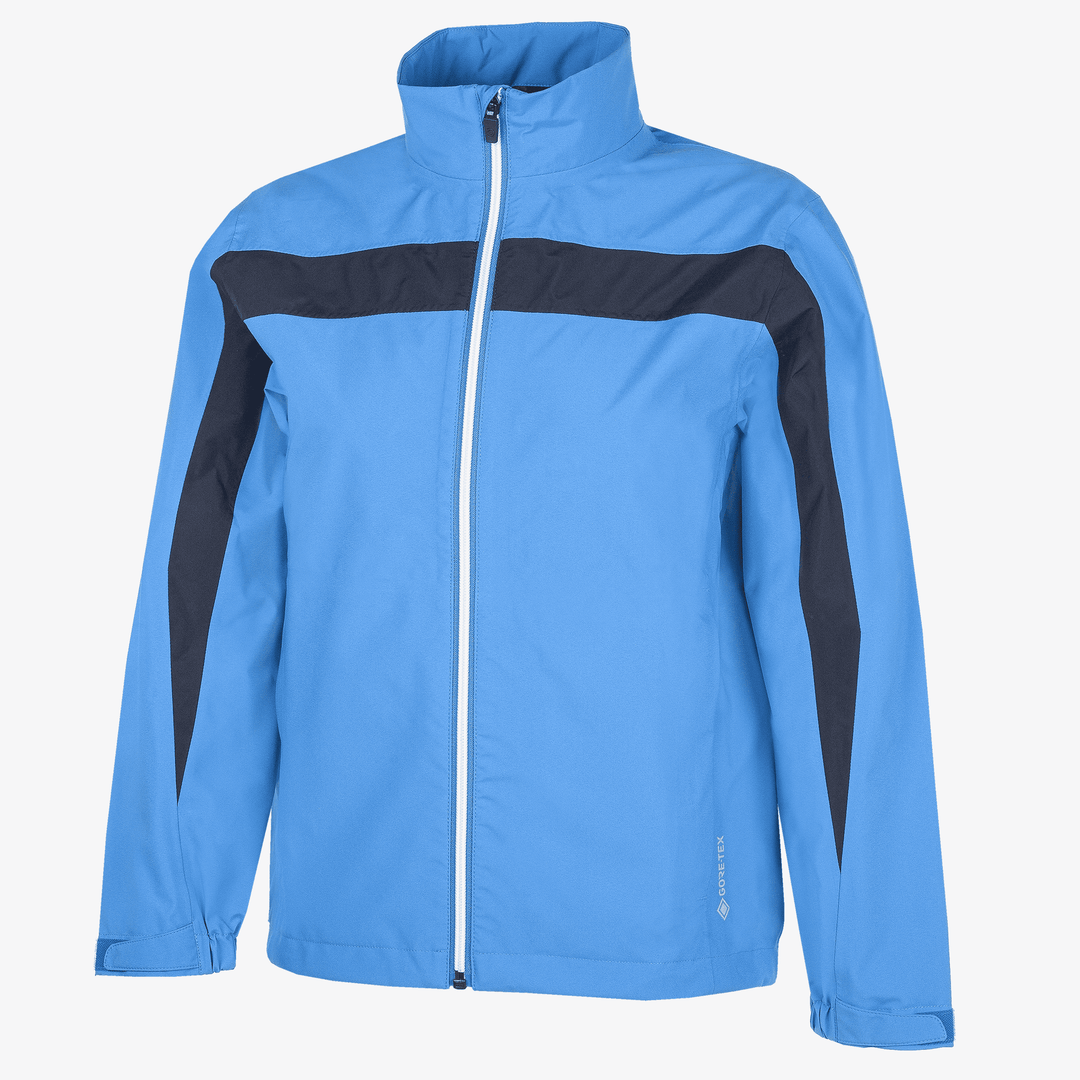 Robert is a Waterproof golf jacket for Juniors in the color Blue/Navy(0)