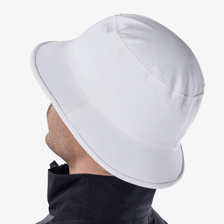 Astro is a Waterproof golf hat in the color White(3)