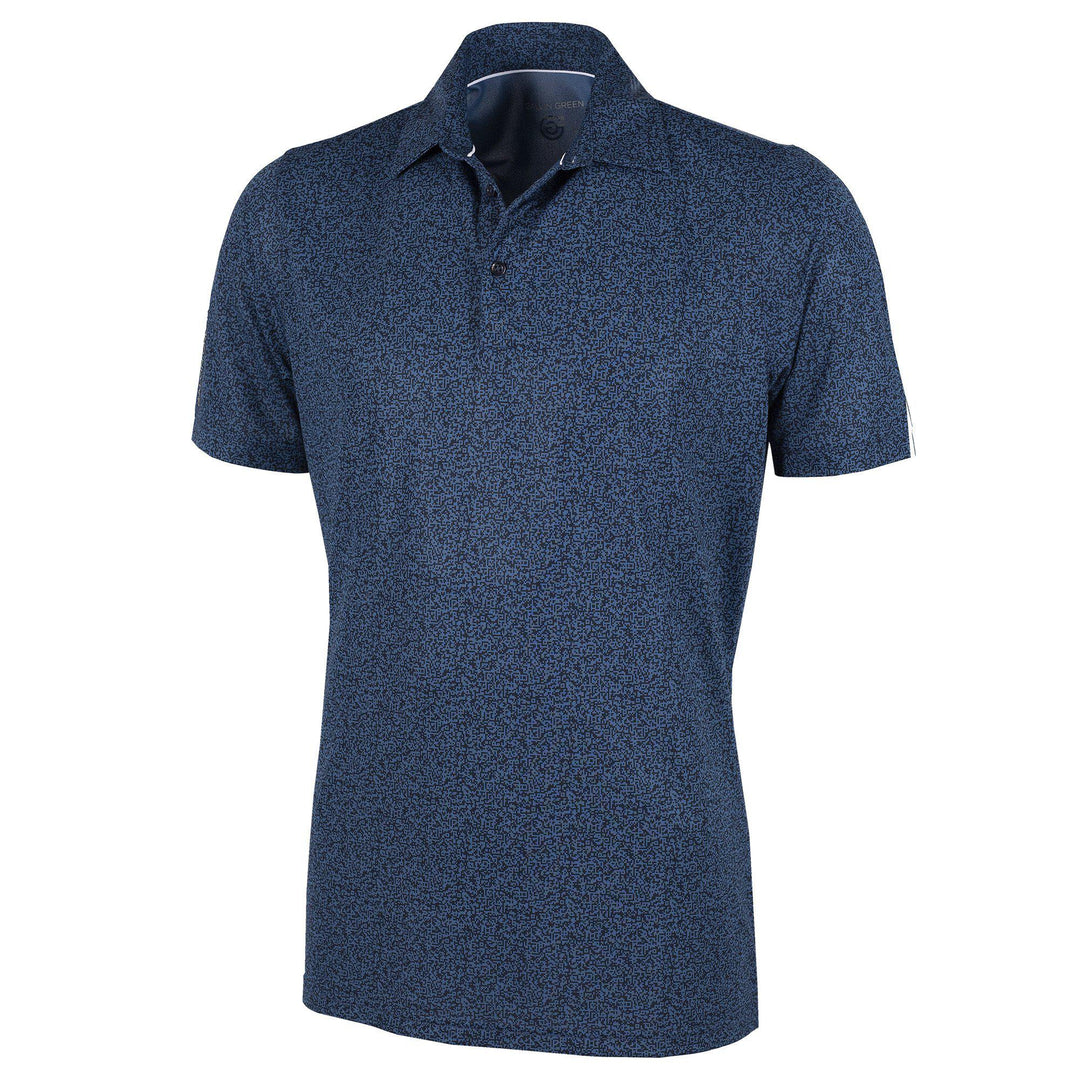 Marco is a Breathable short sleeve golf shirt for Men in the color Navy(0)