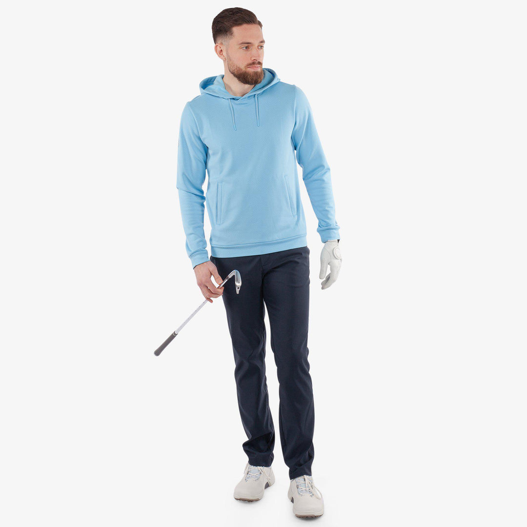 Donnie is a Insulating golf sweatshirt for Men in the color Alaskan Blue(2)