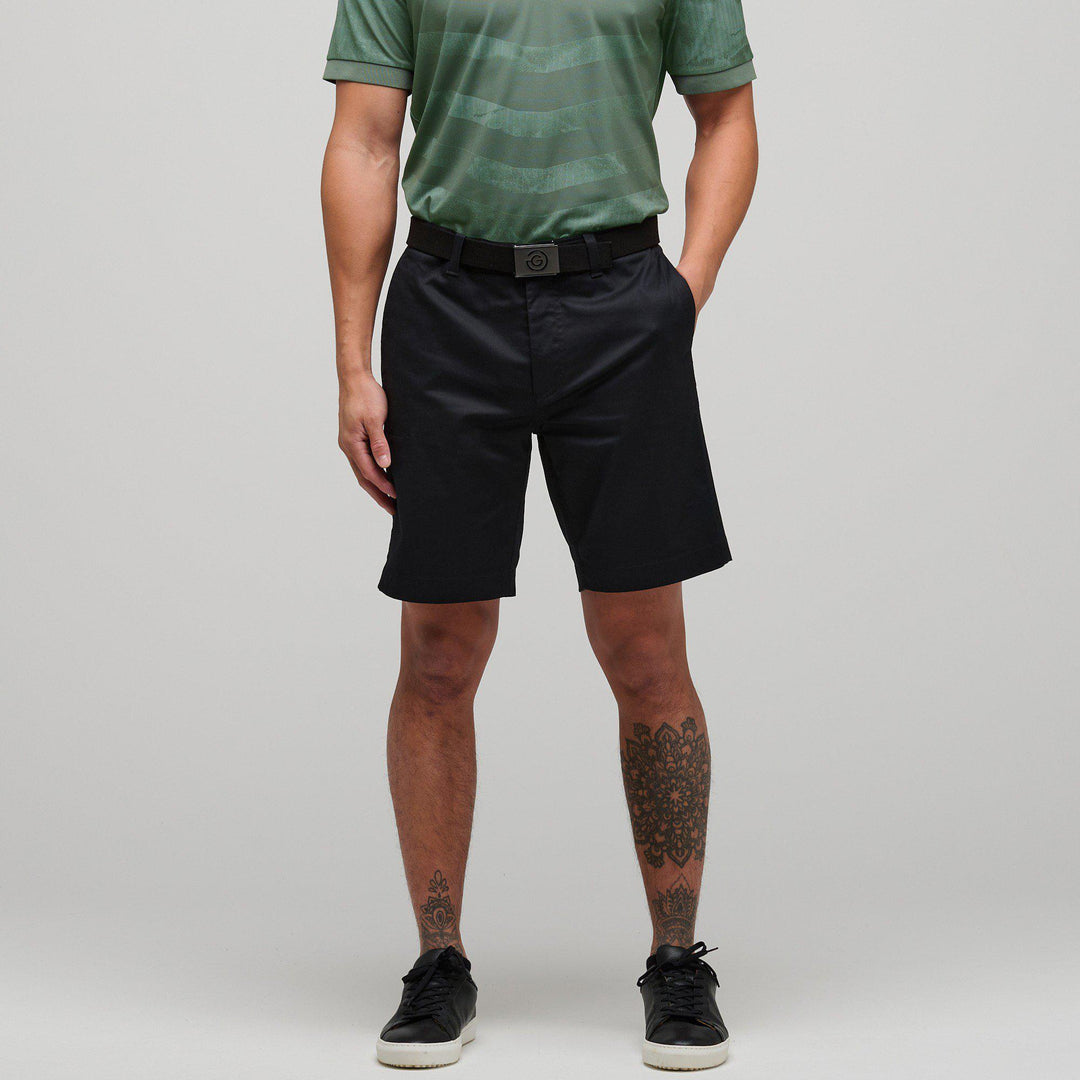 Perry is a Breathable shorts for Men in the color Black(1)