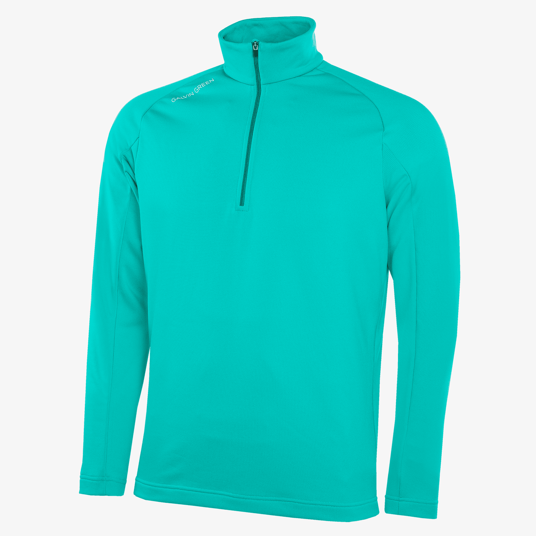 Drake is a Insulating golf mid layer for Men in the color Atlantis Green(0)