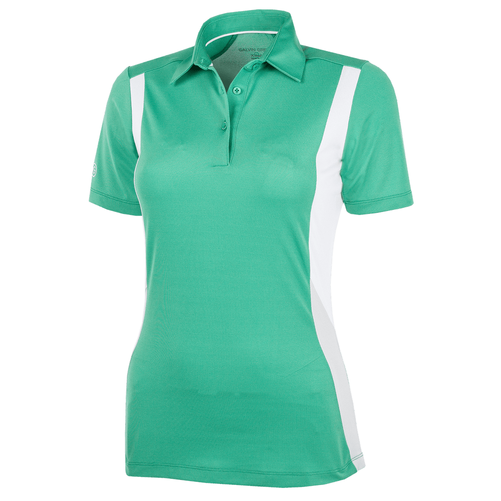 Melanie is a Breathable short sleeve shirt for Women in the color Green base(0)