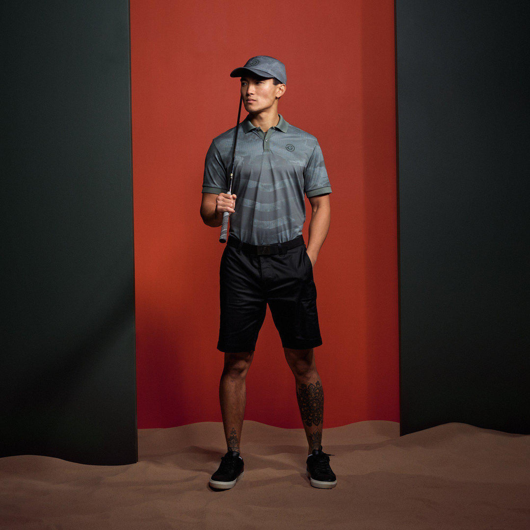 Perry is a Breathable shorts for Men in the color Black(6)