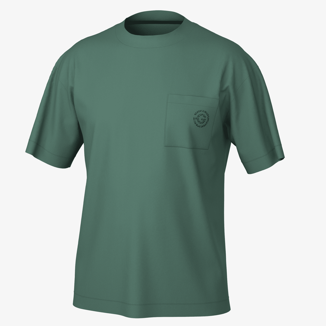 Mason  is a Breathable short sleeve shirt for Men in the color Duck Green(0)