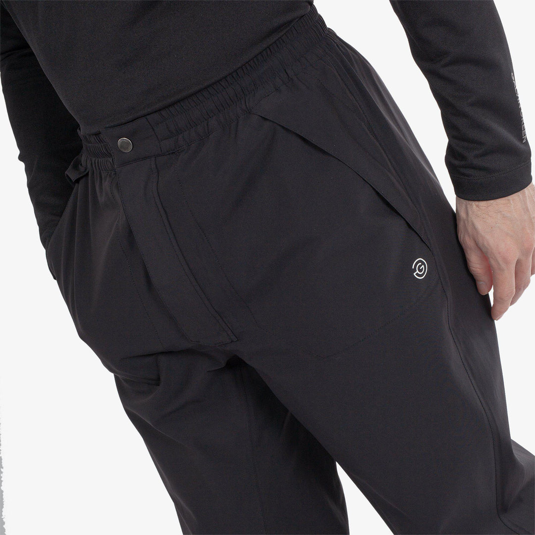 Arthur is a Waterproof golf pants for Men in the color Black(3)