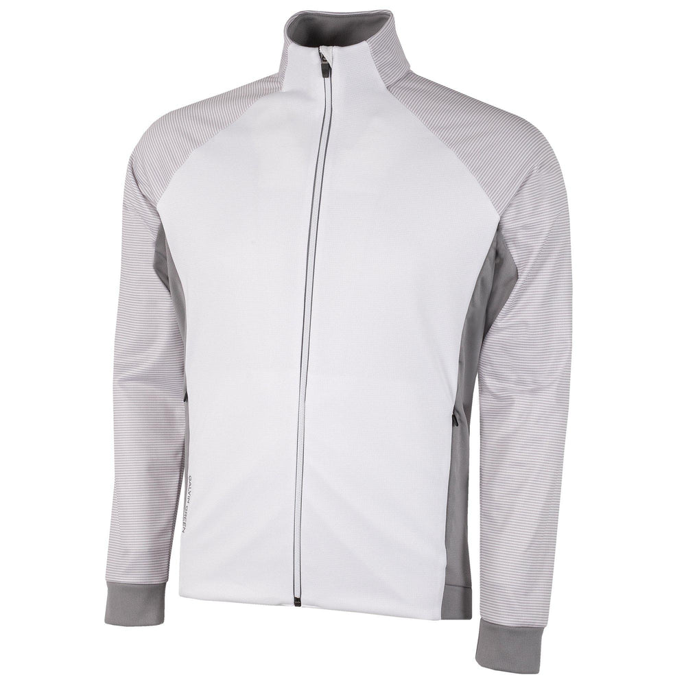Dominic is a Insulating mid golf layer for Men in the color White(0)