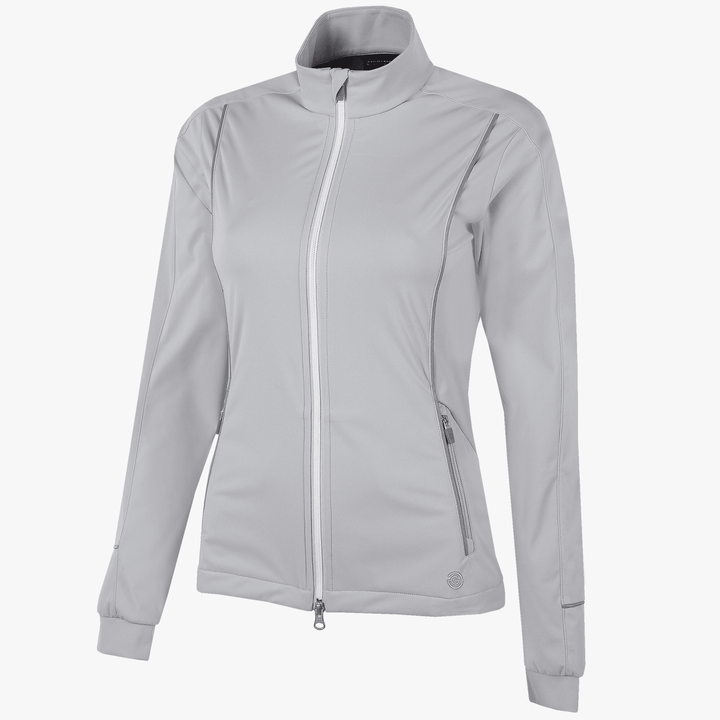 Leila is a Windproof and water repellent jacket for Women in the color Cool Grey(1)