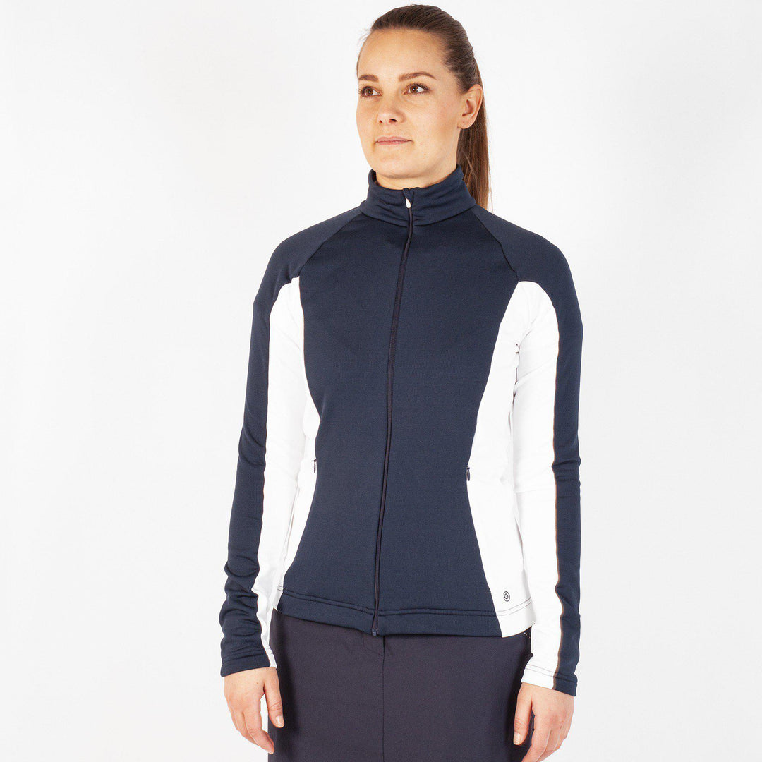 Davina is a Insulating golf mid layer for Women in the color Navy(1)