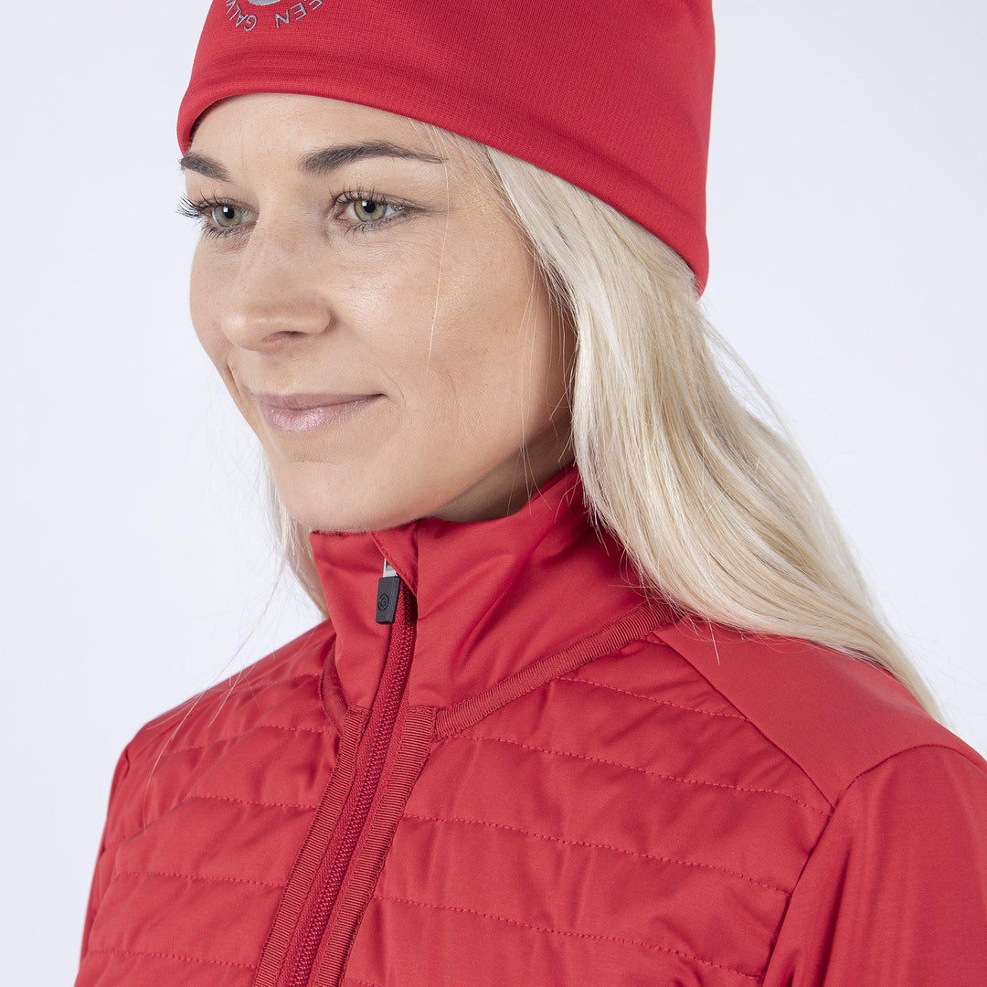 Lorene is a Windproof and water repellent jacket for Women in the color Red(3)