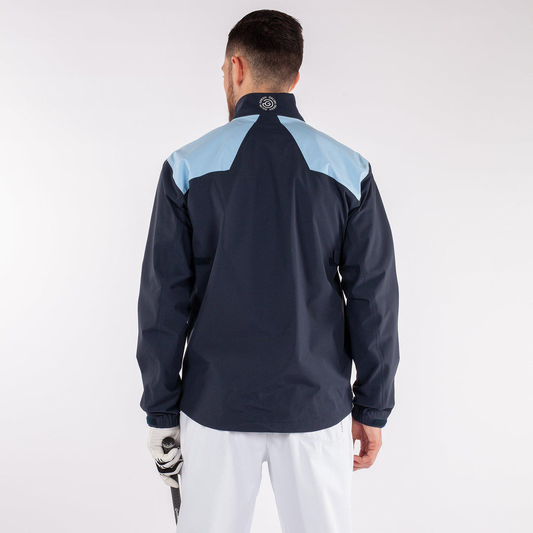 Armstrong is a Waterproof golf jacket for Men in the color Blue Bell(3)