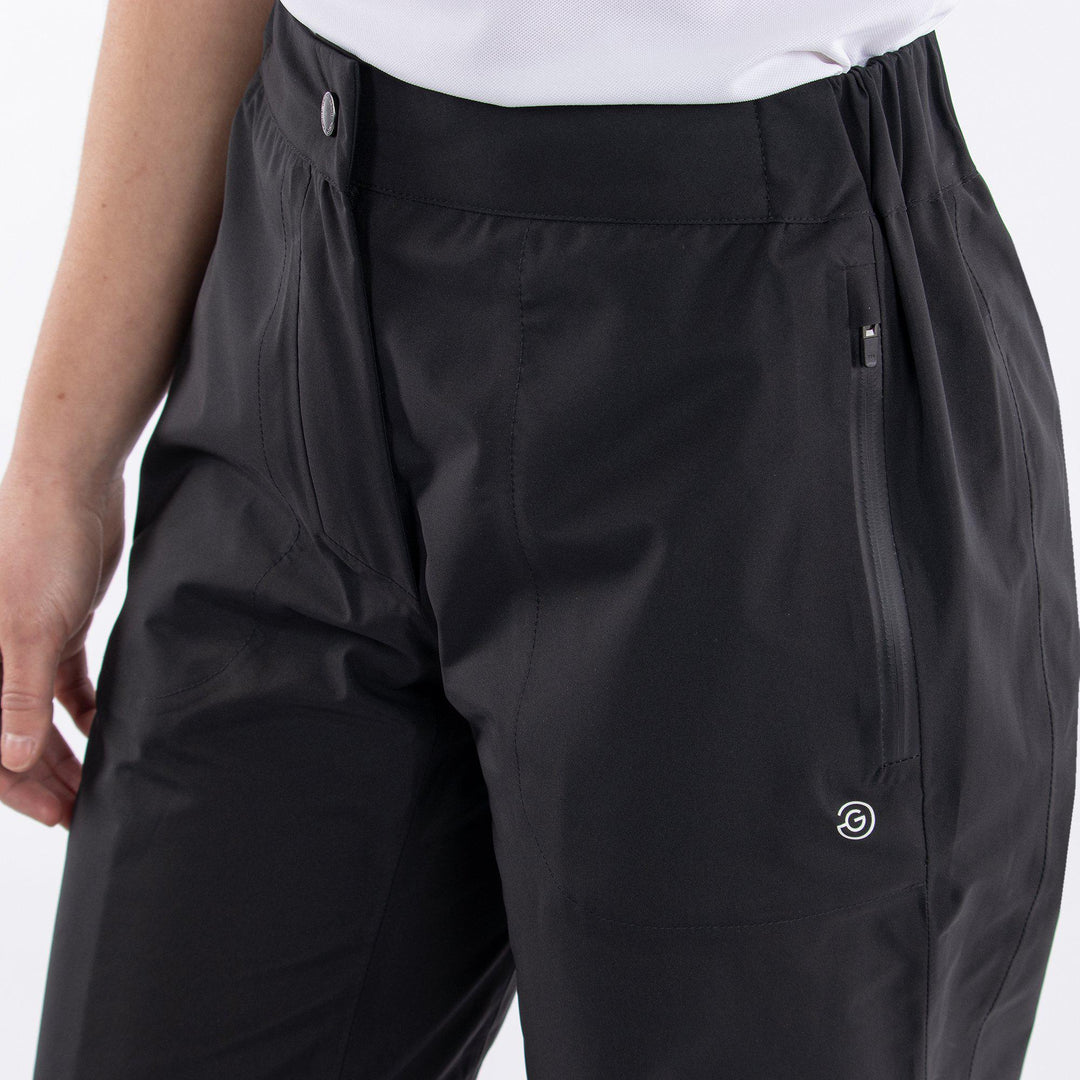Alexandra is a Waterproof golf pants for Women in the color Black(2)