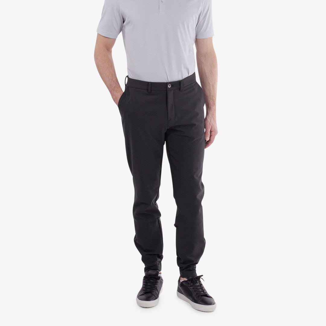 Nox is a Breathable golf pants for Men in the color Black(1)