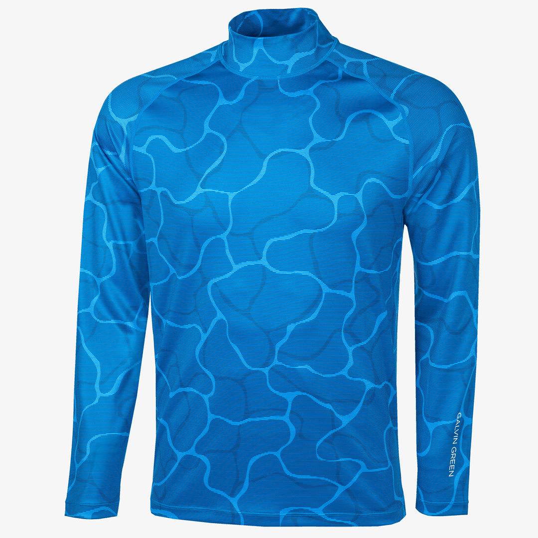 Ethan is a UV protection golf top for Men in the color Blue/Navy(0)