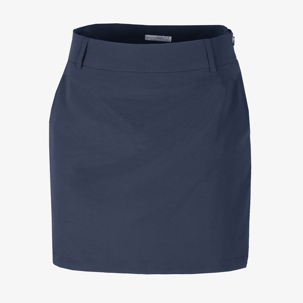 Nessa is a Breathable golf skirt with inner shorts for Women in the color Navy(0)