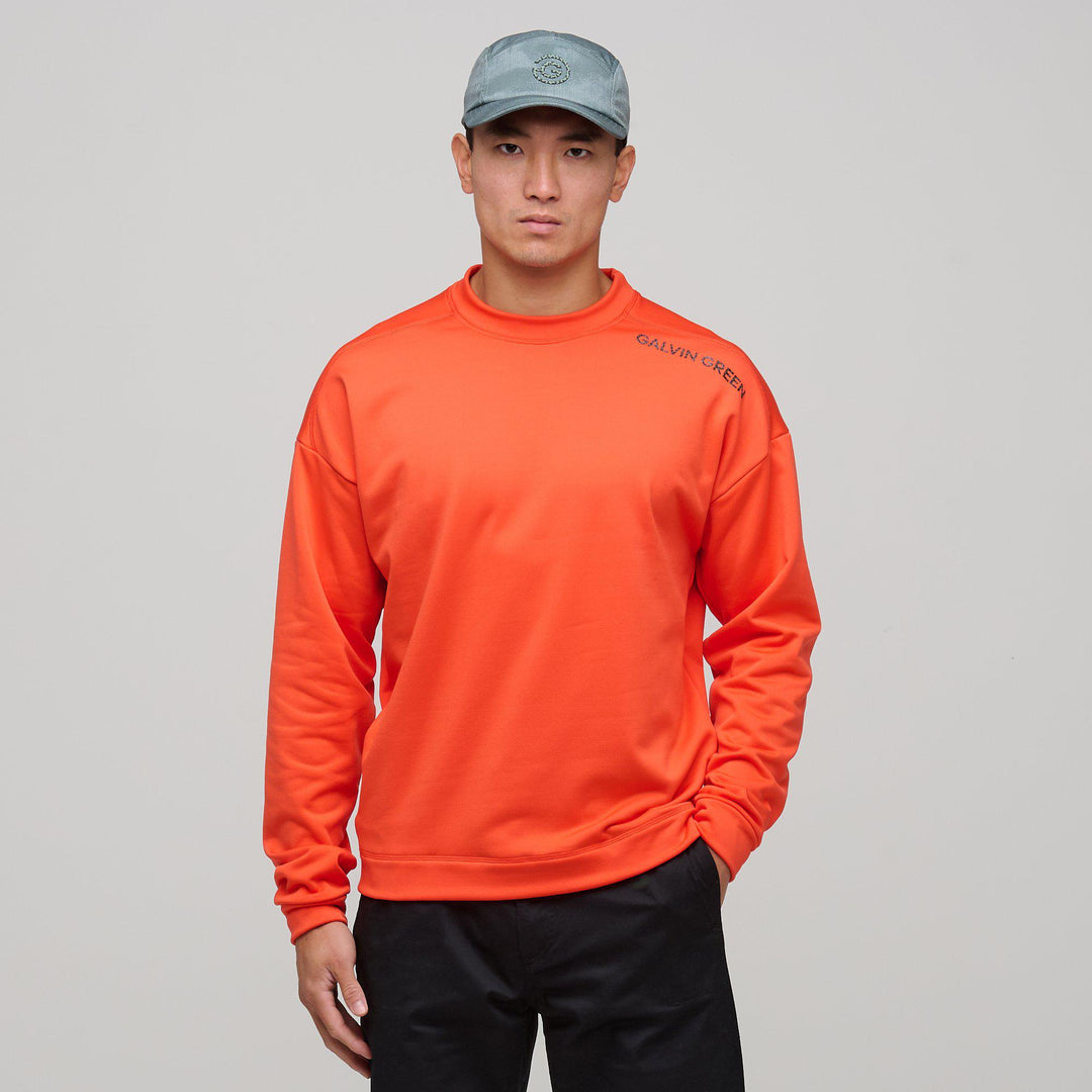 Dante is a Insulating sweatshirt for Men in the color Orange(1)