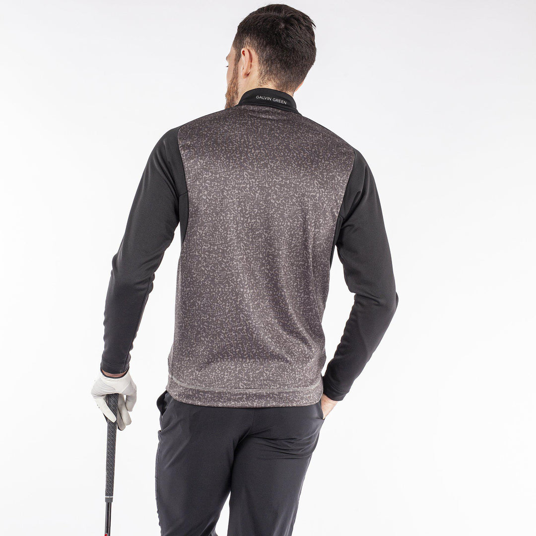 Dane is a Insulating golf mid layer for Men in the color Sharkskin(5)