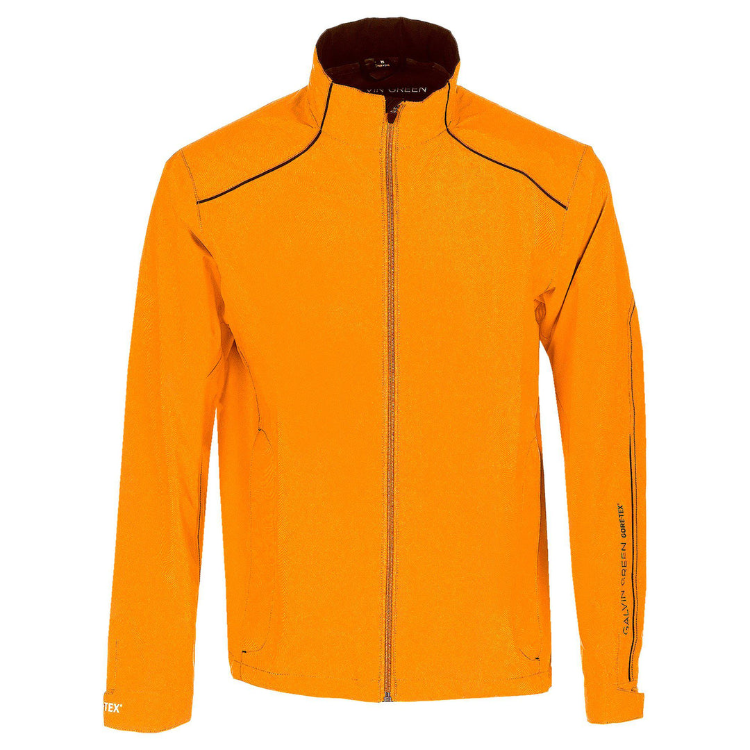Alec is a Waterproof golf jacket for Men in the color Orange(0)
