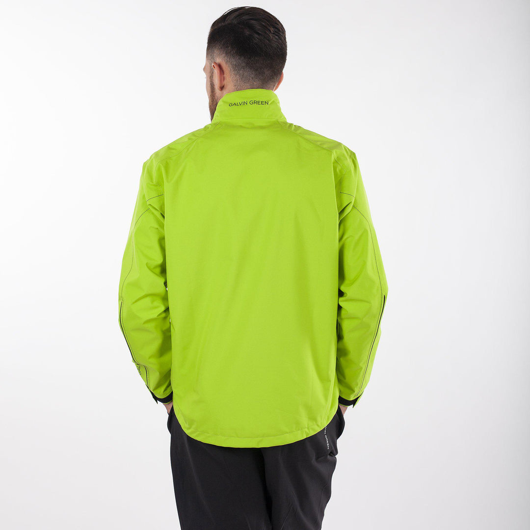 Alec is a Waterproof golf jacket for Men in the color Golf Green(5)
