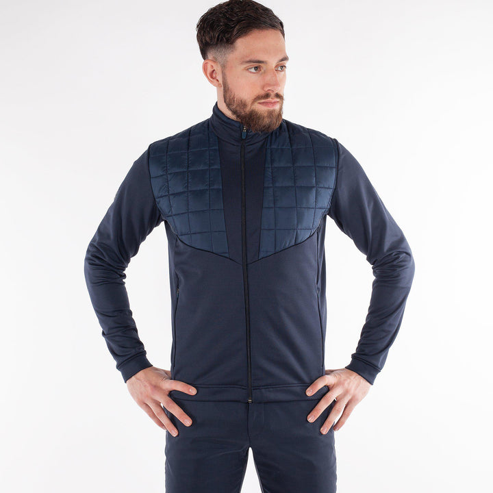 Damian is a Insulating golf mid layer for Men in the color Navy(0)