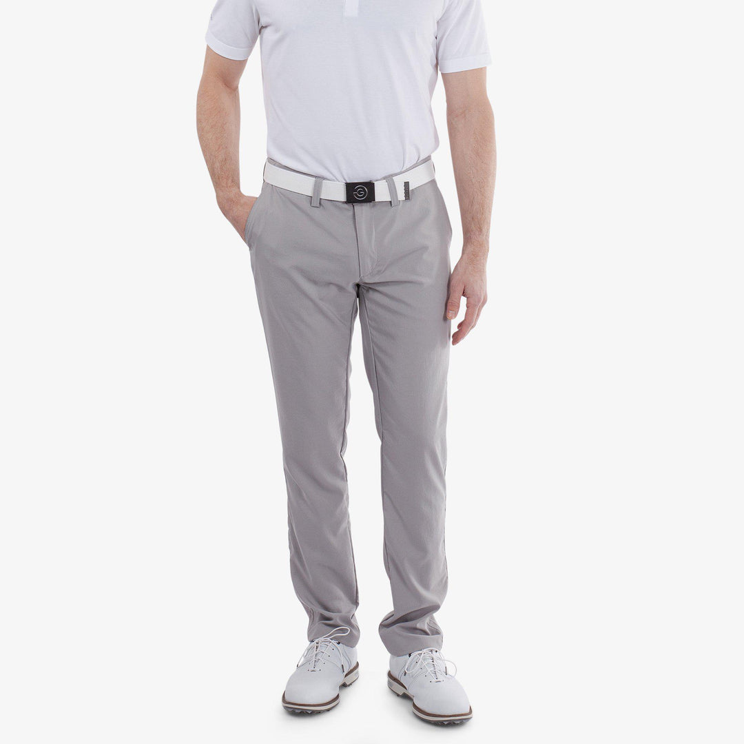 Nixon is a Breathable golf pants for Men in the color Light Grey(1)
