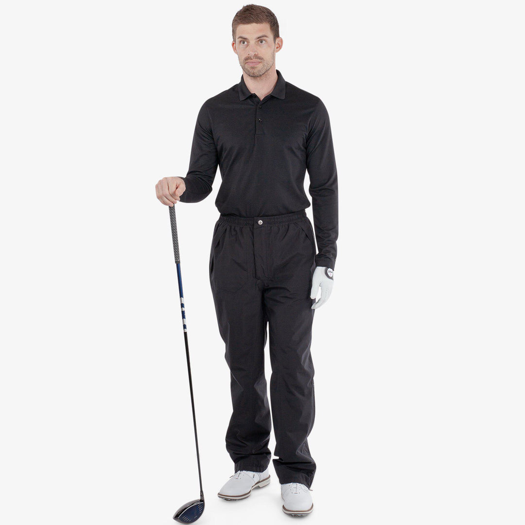 Andy is a Waterproof golf pants for Men in the color Black(2)