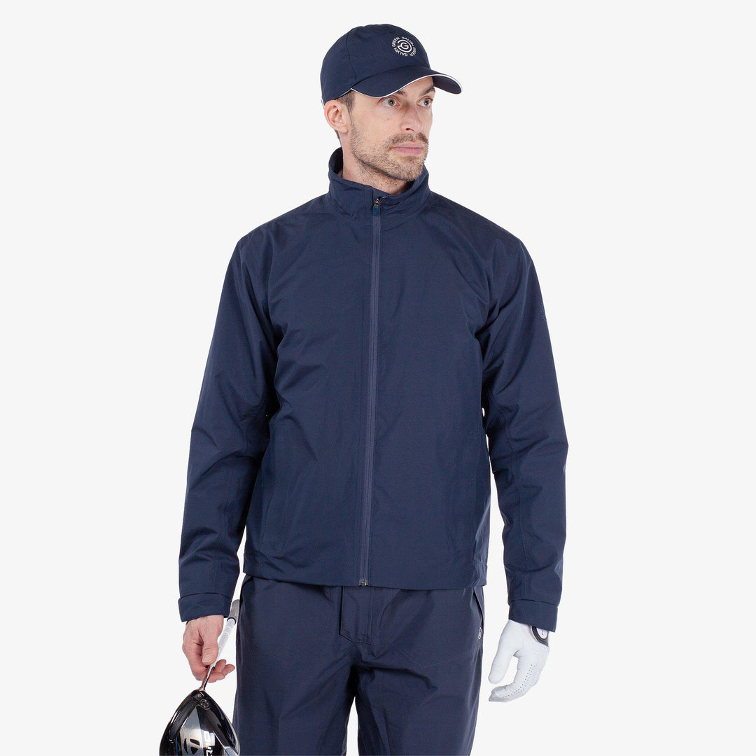 Arlie is a Waterproof golf jacket for Men in the color Navy(1)