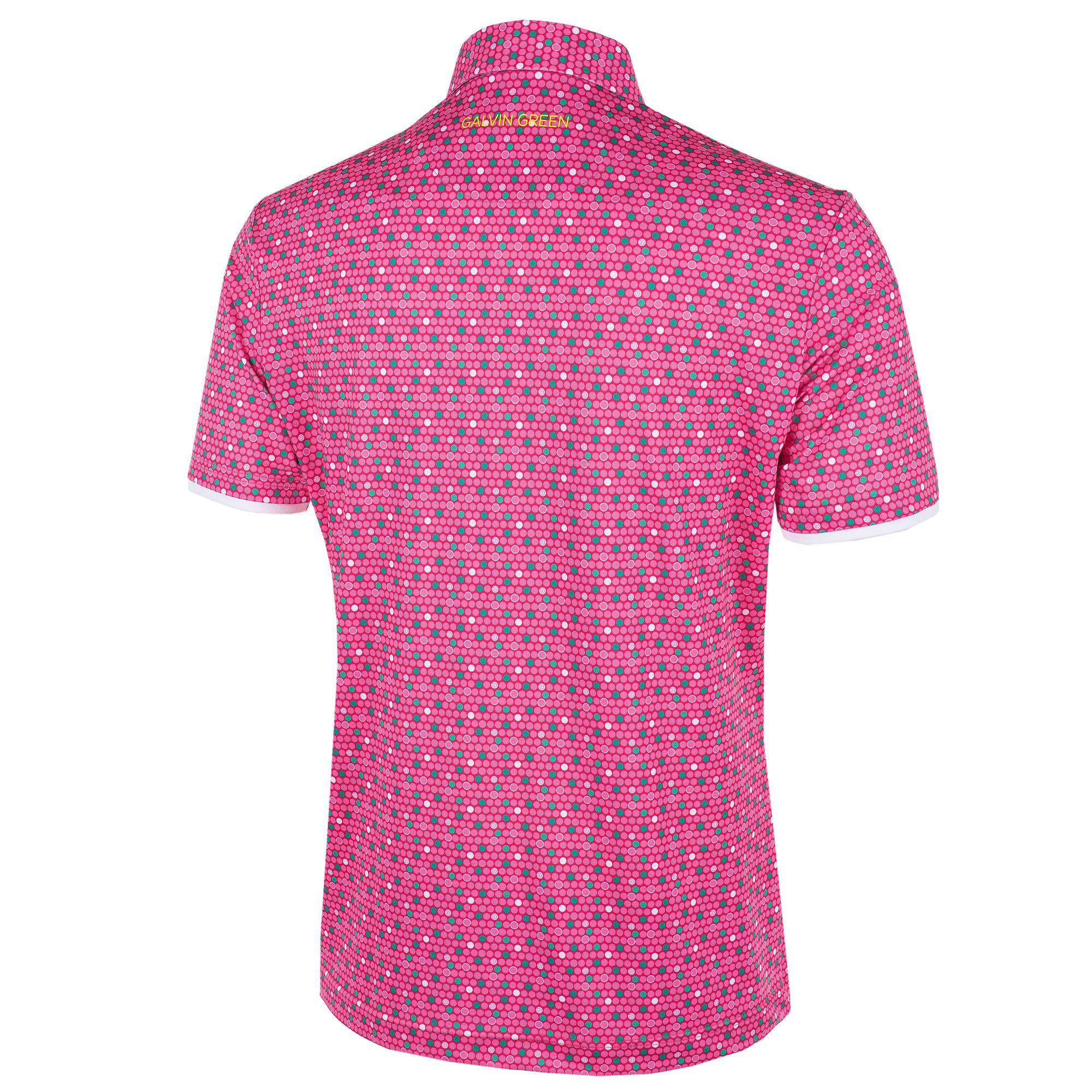 Moore Breathable short sleeve shirt Sugar Coral Galvin Green