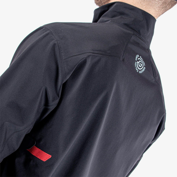 Ashford is a Waterproof jacket for Men in the color Black/Red(7)
