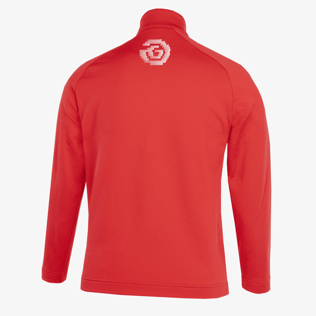 Raz is a Insulating golf mid layer for Juniors in the color Red(7)