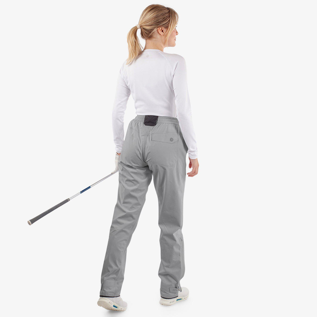 Angie is a Waterproof golf pants for Women in the color Cool Grey(7)