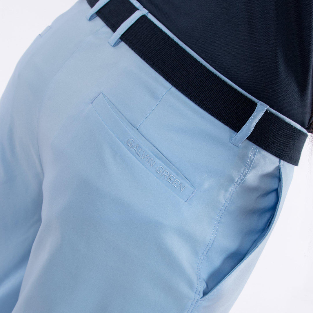 Noah is a Breathable golf pants for Men in the color Blue Bell(5)